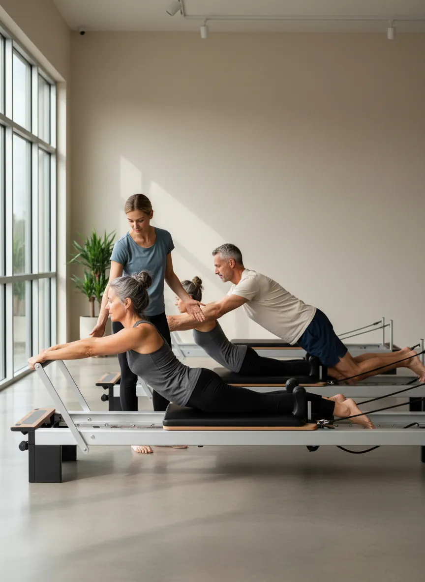 Pilates reformer